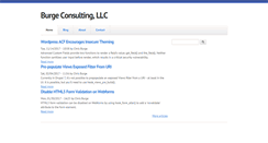 Desktop Screenshot of chrisburge.net